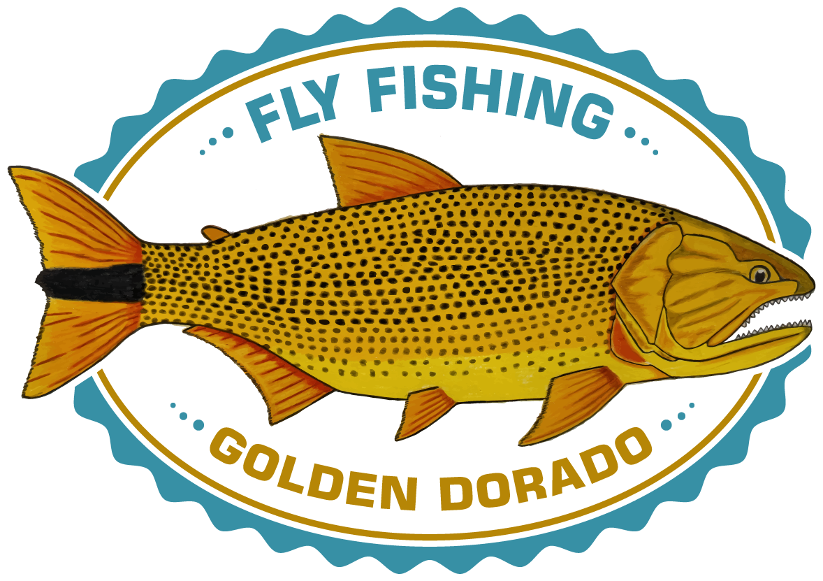 Fly Fishing Golden Dorado Border